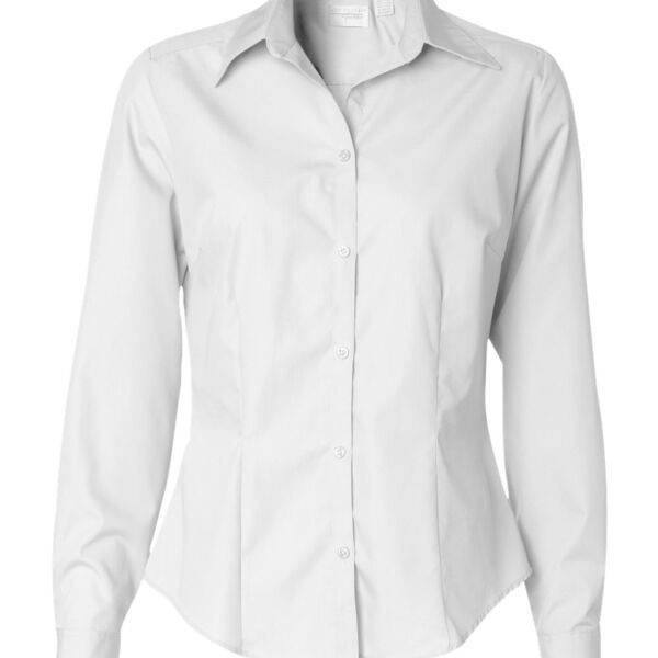Van Heusen - Women's Silky Poplin Shirt Thumbnail